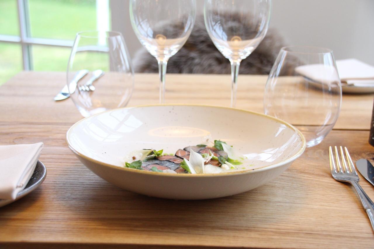 Strandlyst Hotel Og Restaurant Ballen エクステリア 写真